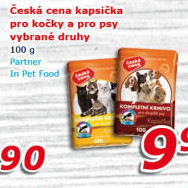 Kapsičky pro psy Česká cena