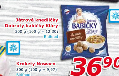 Knedlíčky játrové mražené Dobroty Babičky Kláry