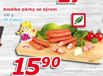 Párky se sýrem Amálka Krásno