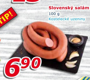 Salám slovenský točený Kostelecké uzeniny
