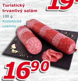 Salám turistický Kostelecké uzeniny