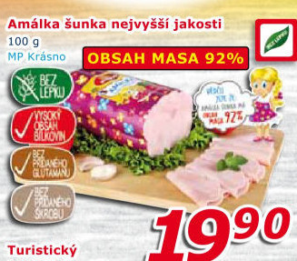 Šunka Amálka nejvyšší jakosti Krásno