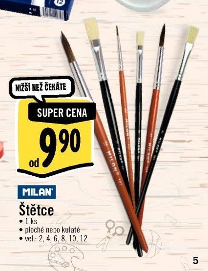 Štětce MILAN