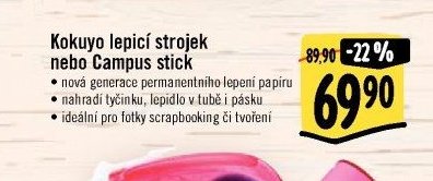 Kokuyo lepicí strojek nebo Campus stick
