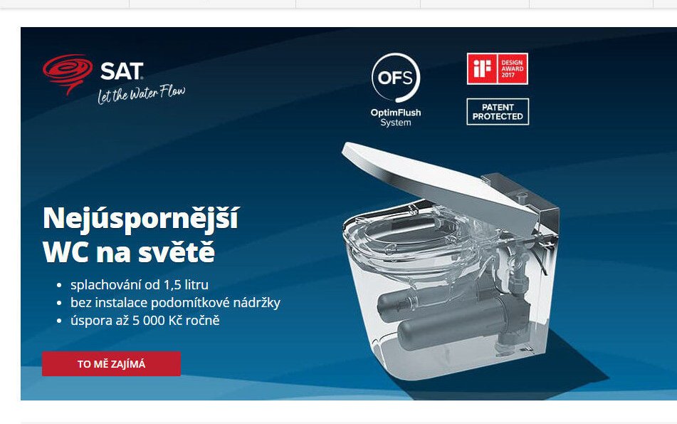 Nejúspornější WC na světě