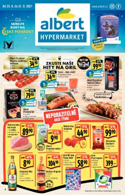 akční leták Albert 25.8.2021-31.8.2021