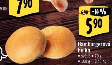 Bulka na hamburger