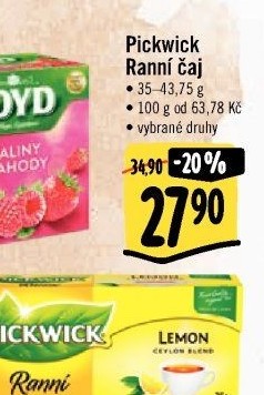 Čaj Ranní Pickwick