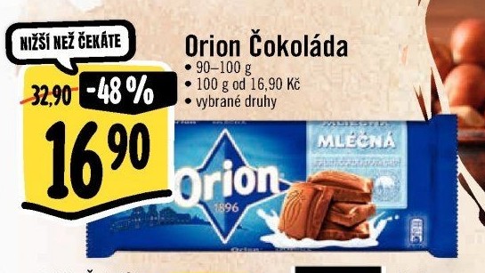 Čokoláda Orion