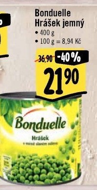 Hrášek Bonduelle