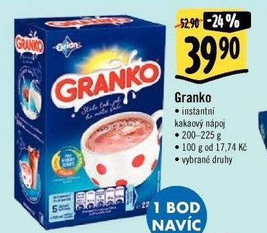 Instantní kakao Granko