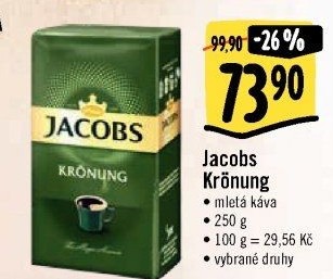 Mletá káva Jacobs Krönung