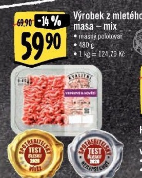 Mleté maso mix Albert