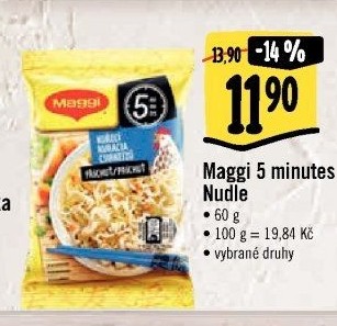 Nudle 5 Minut Maggi