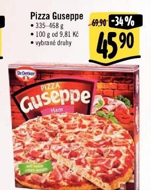 Pizza mražená Guseppe Dr. Oetker