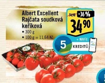 Rajčata keříková Albert Excellent