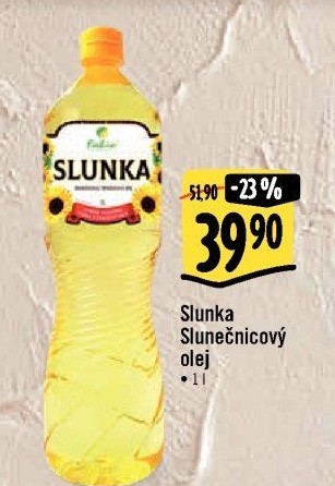 Slunečnicový olej Slunka