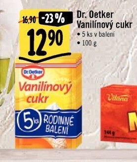 Vanilínový cukr Dr. Oetker