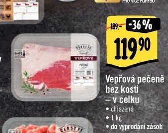 Vepřová pečeně bez kosti Albert