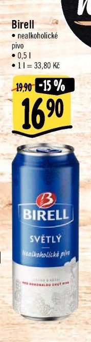 Birell nealkoholické pivo