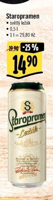 Staropramen světlý ležák