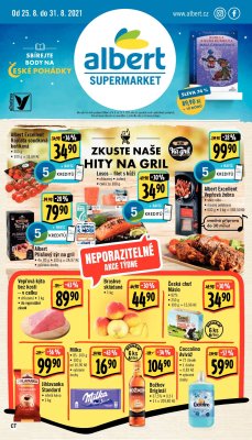 akční leták Albert 25.8.2021-31.8.2021