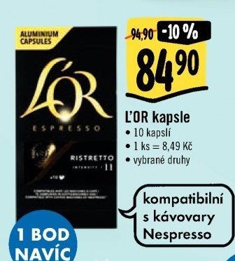 L'OR kapsle