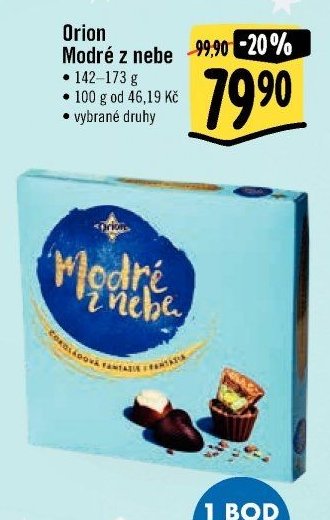 Orion Modré z nebe