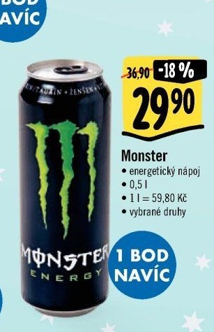 Energetický nápoj Monster Energy