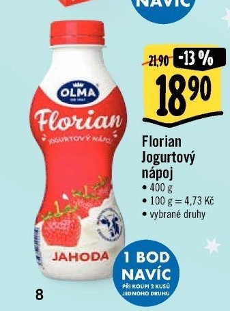 Jogurtový nápoj Florian Olma