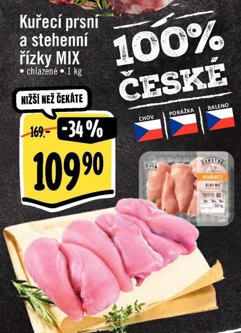 Kuřecí řízky mix Albert