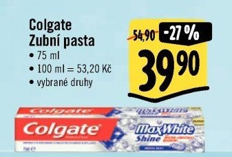 Pasty na zuby Colgate