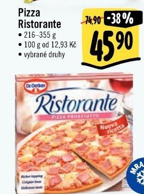 Pizza mražená Ristorante Dr. Oetker