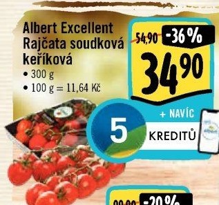 Rajčata keříková Albert Excellent