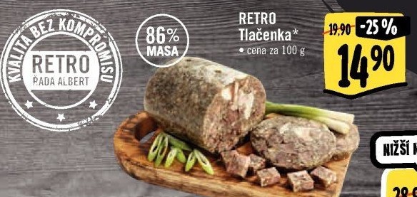Tlačenka Retro Albert