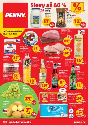 akční leták Penny Market 26.8.2021-1.9.2021