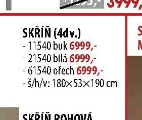 Skříň (4dv.) - IDEA nábytek akcniletaky.com