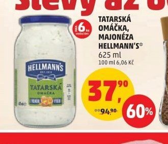 TATARSKÁ OMÁČKA HELLMANN'S