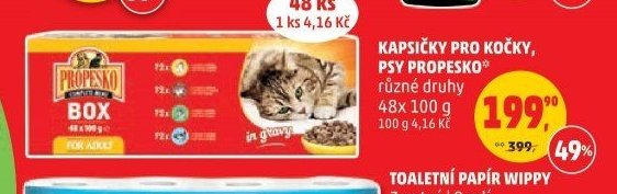 KAPSIČKY PRO KOČKY PROPESKO