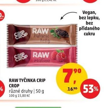 Raw tyčinka Crip Crop