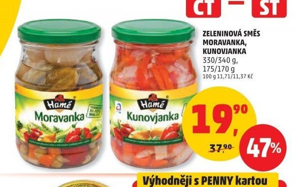 Zeleninová směs Moravanka, Kunovjanka