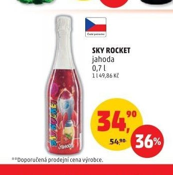 SKY ROCKET jahoda 0,7 l