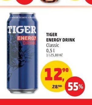 TIGER ENERGY DRINK Classic 0,5 l