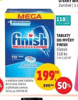 Tablety do myčky Finish