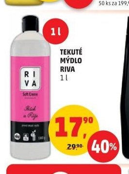 Tekuté mýdlo Riva