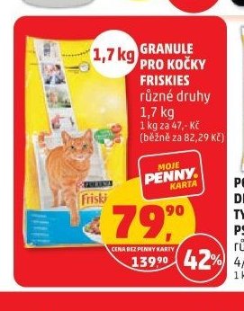 Granule pro kočky Friskies