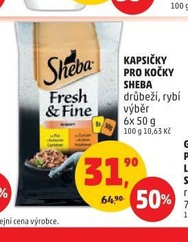 Kapsičky pro kočky Sheba