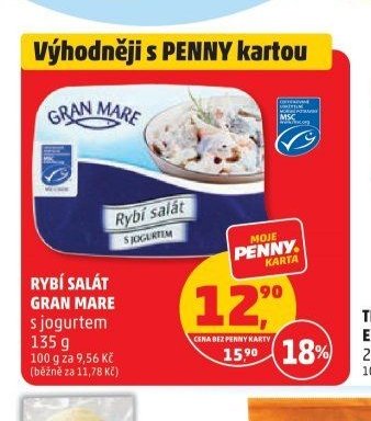 RYBÍ SALÁT GRAN MARE s jogurtem