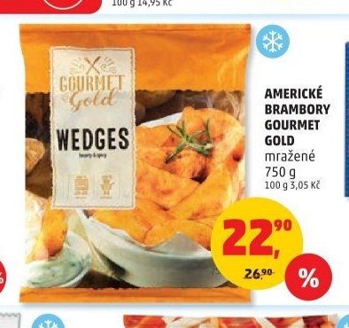 AMERICKÉ BRAMBORY GOURMET GOLD