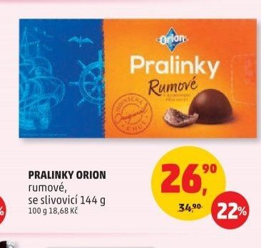 Pralinky Orion